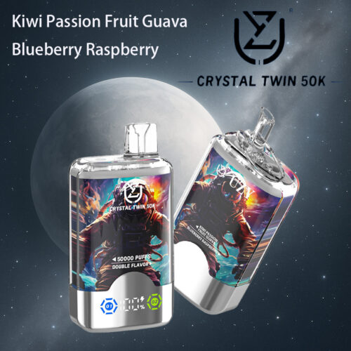 Uzy Crystal Twin 50000 Puffs Disposable Vape – 50K E-Cigarette - Image 8