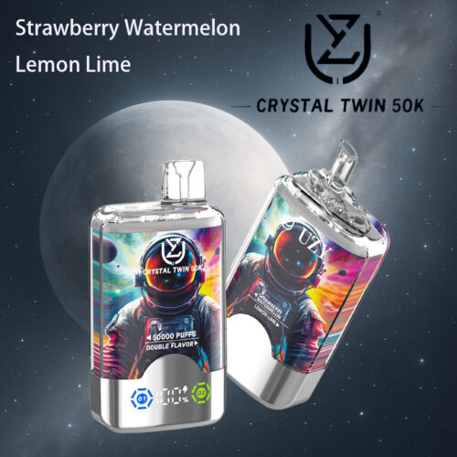 Uzy Crystal Twin 50000 Puffs Disposable Vape – 50K E-Cigarette - Image 10