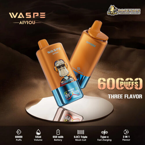 Waspe 60000 3-In-1 Disposable Electronic Cigarette - Image 12