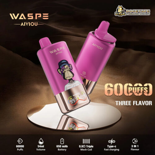 Waspe 60000 3-In-1 Disposable Electronic Cigarette - Image 13