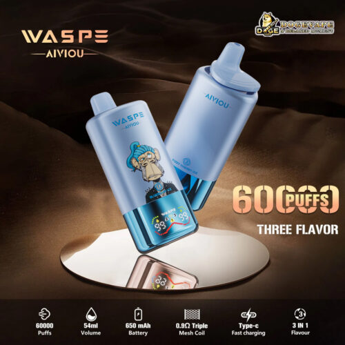 Waspe 60000 3-In-1 Disposable Electronic Cigarette - Image 4
