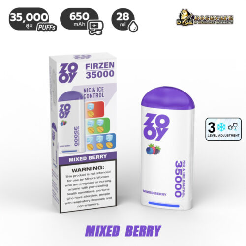 Zooy Firzen 35000 - Disposable Electronic Cigarette With Adjustable Ice Level Control - Image 8