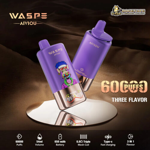 Waspe 60000 3-In-1 Disposable Electronic Cigarette - Image 9